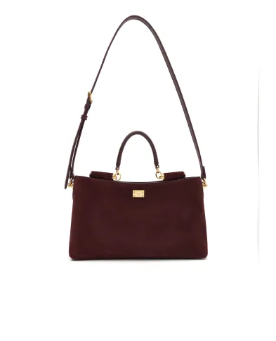 Dolce&Gabbana Сумка Vittoria из телячьей замши - Артикул: BB7896-A0775