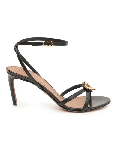 Dolce&Gabbana Босоножки Devotion из телячьей кожи - Артикул: CR1983-AP412
