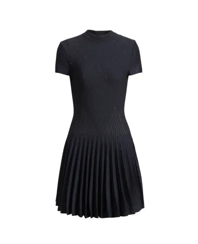 Balmain Сукня міні з ефектом блиску - Артикул: HF1R7510KK04