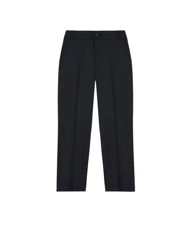 Dolce&Gabbana Детские брюки из шерсти с вышивкой - Артикул: L44P92-FU28G-B