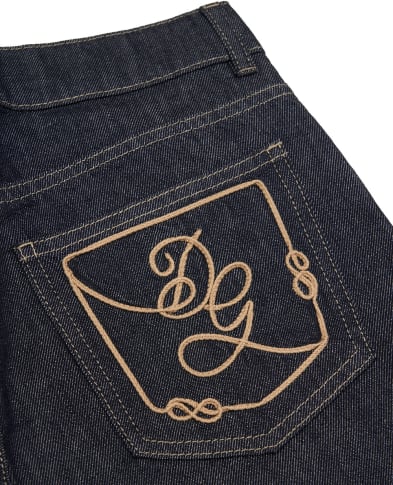 Dolce&Gabbana Детские джинсы с вышивкой - Артикул: L42F96-LDE14-S