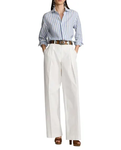 Ralph Lauren Collection Льняная рубашка - Артикул: 290975285001