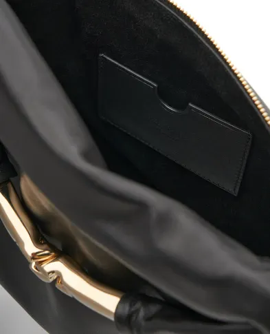 Balmain Сумка DINNER AT 8 medium з овечої шкіри - Артикул: HN0BH092LNPH