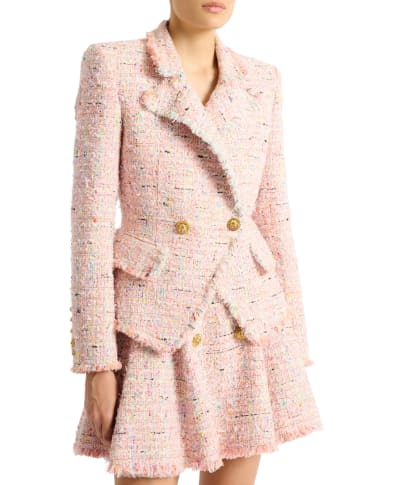Balmain Жакет із твіду - Артикул: HF1SI004XM17