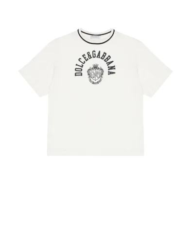 Dolce&Gabbana Дитяча футболка з принтом - Артикул: L4JTHV-G7PTO-S