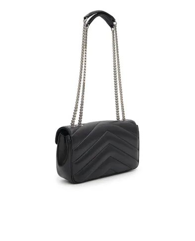 Saint Laurent Сумка LOULOU Small из овечьей кожи - Артикул: 801437-AAE4Y