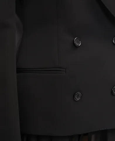 Dolce&Gabbana Двобортний жакет із вовни - Артикул: F29PTT-FU21E