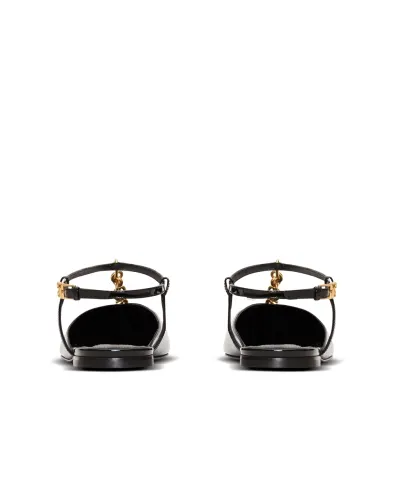 Balmain Сандалии Sync из лакированной кожи - Артикул: HN1UF278LPAT
