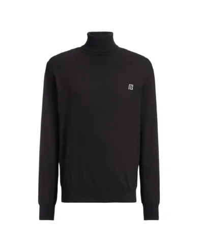 Balmain Гольф из хлопка и шелка - Артикул: HH1KH050KJ53