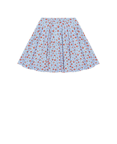Dolce&Gabbana Детская юбка с цветочным принтом - Артикул: L5JIC2-HSGAI-B