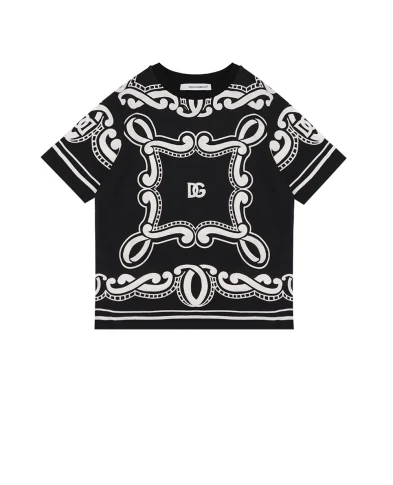 Dolce&Gabbana Детская футболка - Артикул: L4JTHU-II7FY-B