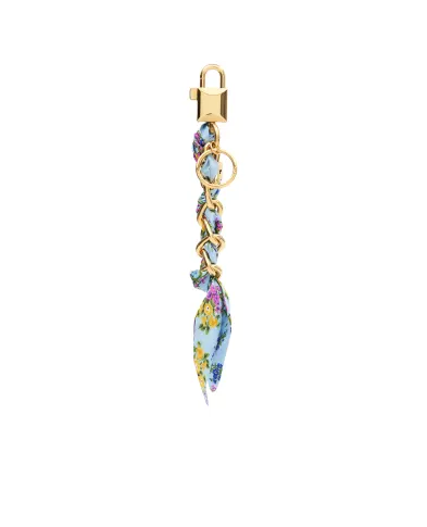 Dolce&Gabbana Брелок из сатина в цветочный принт - Артикул: BI3461-A0241
