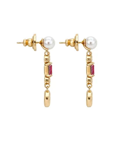Valentino Серьги-подвески с кристаллами Swarovski - Артикул: 9W2J0AI8QVS