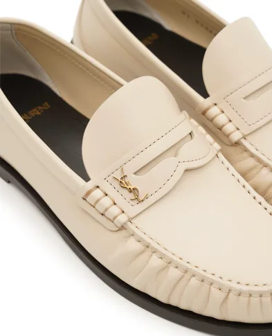 Saint Laurent Лофери LAURENT із телячої шкіри - Артикул: 820648-AAELH