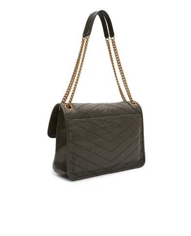 Saint Laurent Сумка NIKI Medium из телячьей кожи - Артикул: 633184-0EN07
