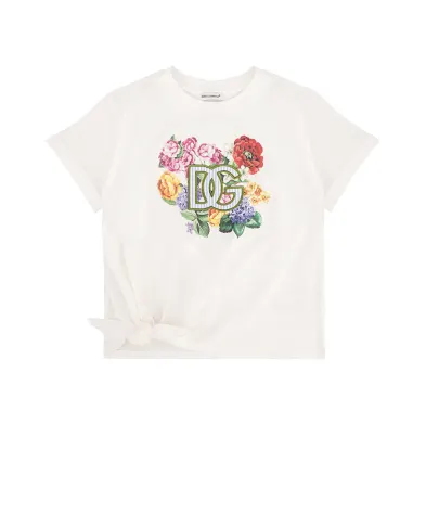 Dolce&Gabbana Детская футболка - Артикул: L5JTOZ-G7O2A-S