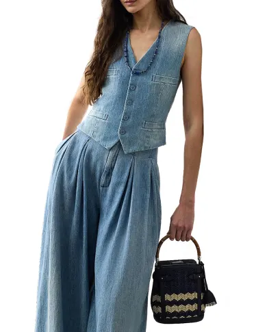 Ralph Lauren Collection Джинсовый жилет - Артикул: 290970924001