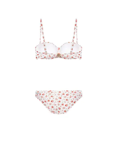 Dolce&Gabbana Купальник в цветочный принт - Артикул: O8A17J-ON0D1