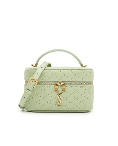 Saint Laurent Кожаная сумка Gaby - Артикул: 766731-1EL07