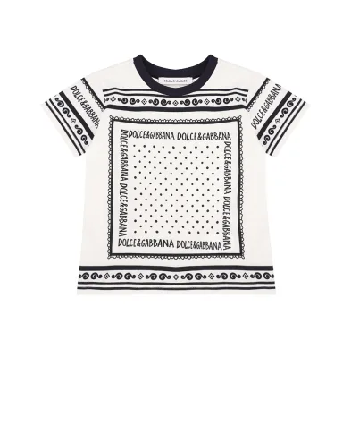 Dolce&Gabbana Дитяча футболка - Артикул: L1JT7W-II7FZ
