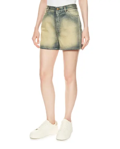 Balmain Шорты джинсовые - Артикул: GF0MA156DG21