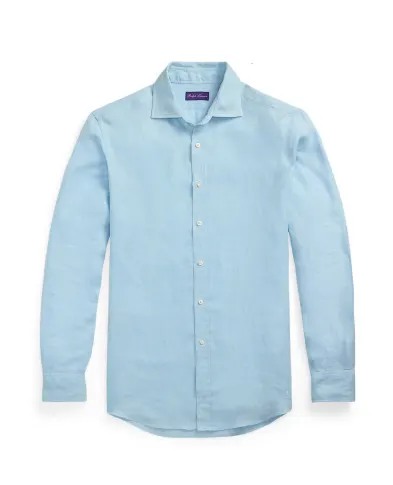 Ralph Lauren Purple Label Льняная рубашка - Артикул: 790964218006