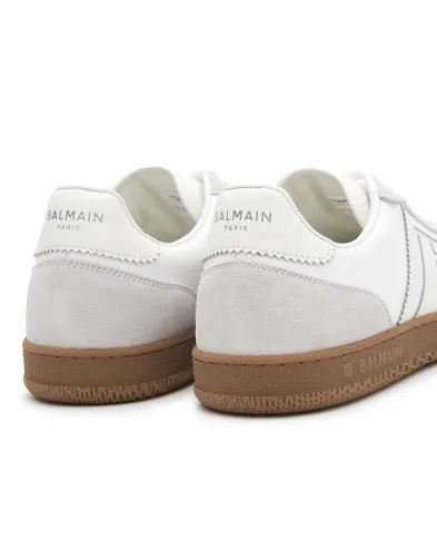 Balmain Кросівки Balmain Swan із замші та шкіри - Артикул: FN1VI735TCCN