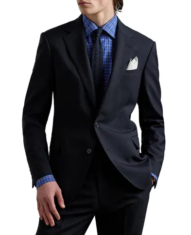 Ralph Lauren Purple Label Костюм из шерсти ручной работы - Артикул: 798971826001