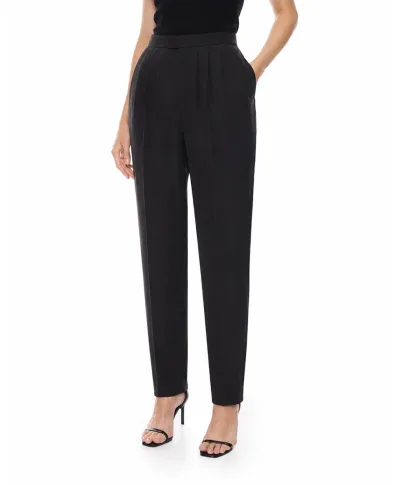 Saint Laurent Брюки из шелка хаботай - Артикул: 856580-Y6J78