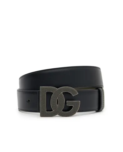 Dolce&Gabbana Ремень двусторонний из кожи - Артикул: BC4966-AZ345
