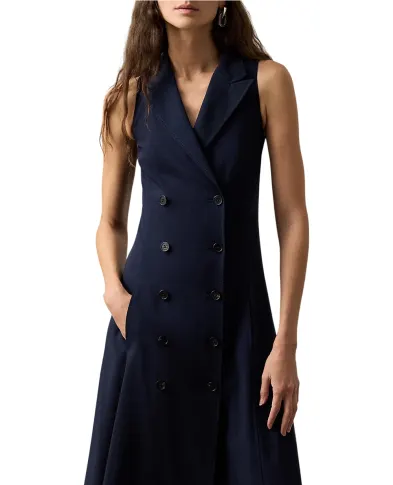 Ralph Lauren Collection Двубортное платье Alecia - Артикул: 290P09868001