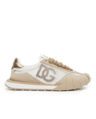 Dolce&Gabbana Кроссовки DG Athletic из замши и текстиля - Артикул: CK2384-A6N71