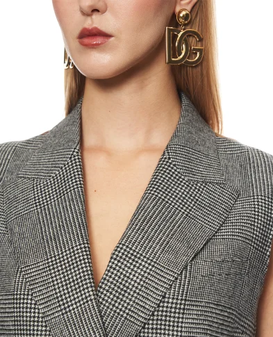 Dolce&Gabbana Двубортный жилет с шерстю - Артикул: F794AT-FQ2O5