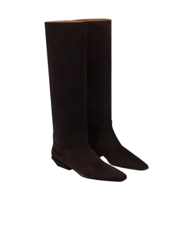 Paris Texas Ботинки Bennina boot 25 из замши - Артикул: PX1363-XV003