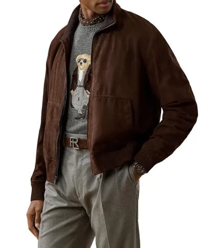 Ralph Lauren Purple Label Куртка из замши ягненка - Артикул: 790P07888001