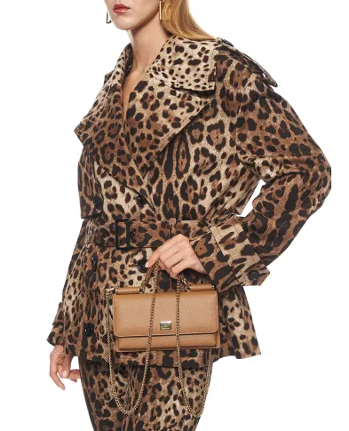 Dolce&Gabbana Сумка Sicily Phone Bag из телячьей кожи - Артикул: BI3280-A1001