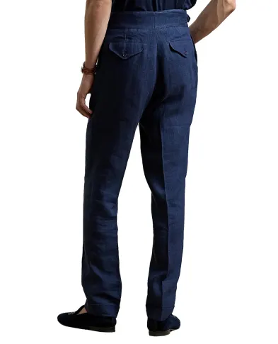 Ralph Lauren Purple Label Льняные брюки - Артикул: 798967887001
