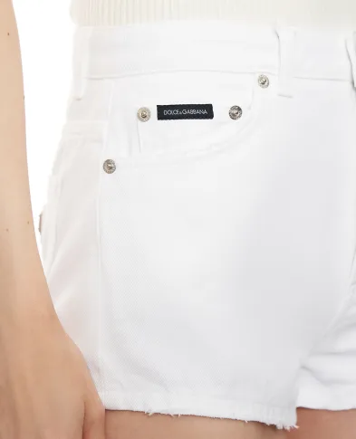 Dolce&Gabbana Шорты с логотипом - Артикул: FTC7DD-G8OT6
