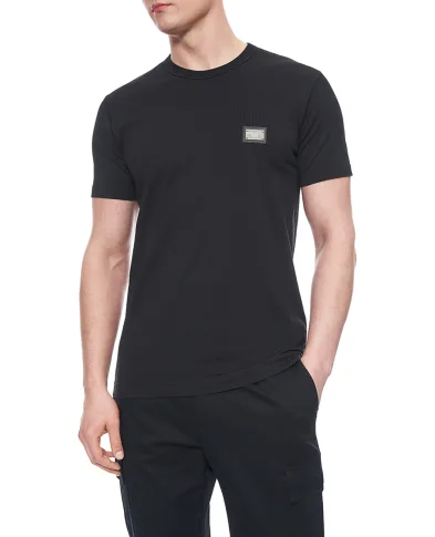Dolce&Gabbana Футболка с логотипом - Артикул: G8PT1T-G7P1B