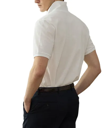 Ralph Lauren Purple Label Поло из пике - Артикул: 790877021003