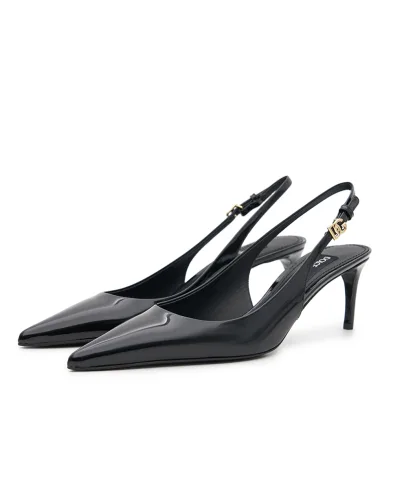 Dolce&Gabbana Слінгбеки з лакованої шкіри - Артикул: CG0773-A1471
