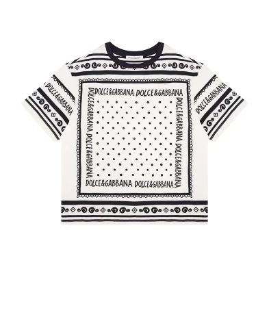 Dolce&Gabbana Детская футболка - Артикул: L4JTHV-II7FZ-B