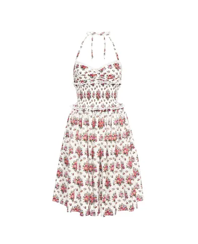 Dolce&Gabbana Сукня з квітковим принтом - Артикул: F60F8T-HS5UA
