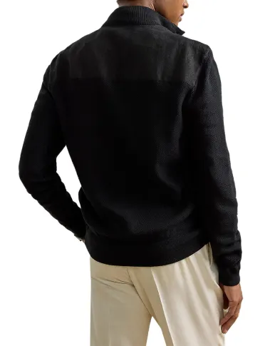 Ralph Lauren Purple Label Кардиган из шелка и льна - Артикул: 790973319002