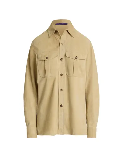 Ralph Lauren Collection Замшевая рубашка - Артикул: 290965603001