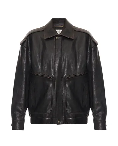 Saint Laurent Куртка из овечьей кожи	 - Артикул: 858510-YCNX2