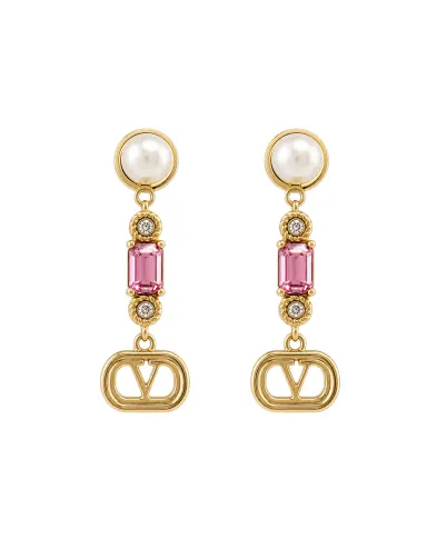 Valentino Серьги-подвески с кристаллами Swarovski - Артикул: 9W2J0AI8QVS