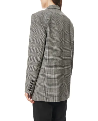 Balmain Жакет из жаккарда Принц Уэльский - Артикул: GF1SI660WD31