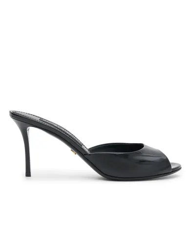 Dolce&Gabbana Мюлі Keira з лакованої шкіри - Артикул: CR2023-A1471