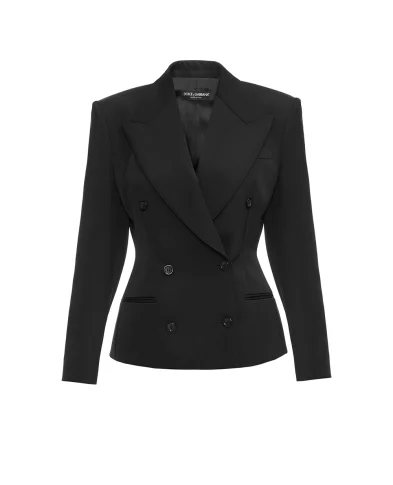 Dolce&Gabbana Двобортний жакет із вовни - Артикул: F29PTT-FU21E